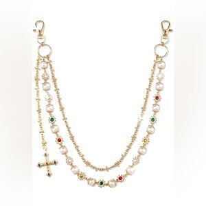 Pants Chain Christian Gifts Cross Keychain Funny Bag Charms Wallet